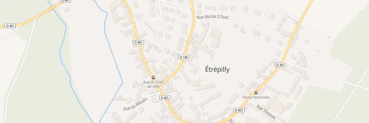 Plan du 6 Rue du Colonel Dubujadoux à Étrépilly