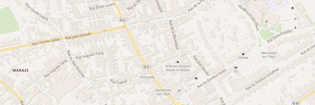 Plan du 28T Rue Jean-Baptiste Lebas à Annœullin