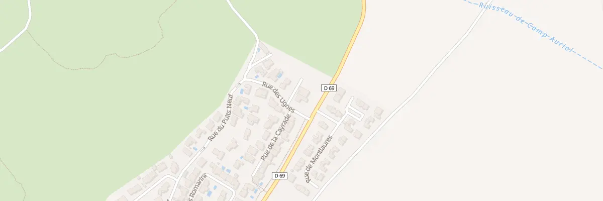 Plan du 2 Rue des Quatre Piles à Montredon-des-Corbières