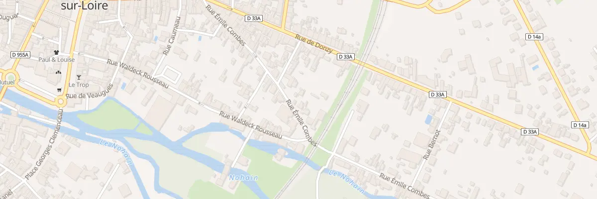 Plan du 35 Rue Emile Combes à Cosne-Cours-sur-Loire