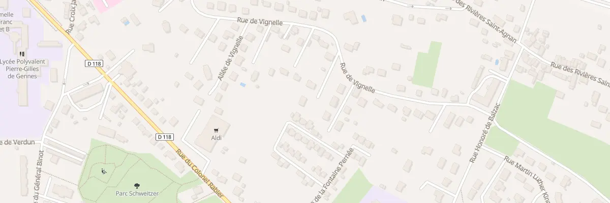 Plan du 34B Rue de Vignelle à Cosne-Cours-sur-Loire
