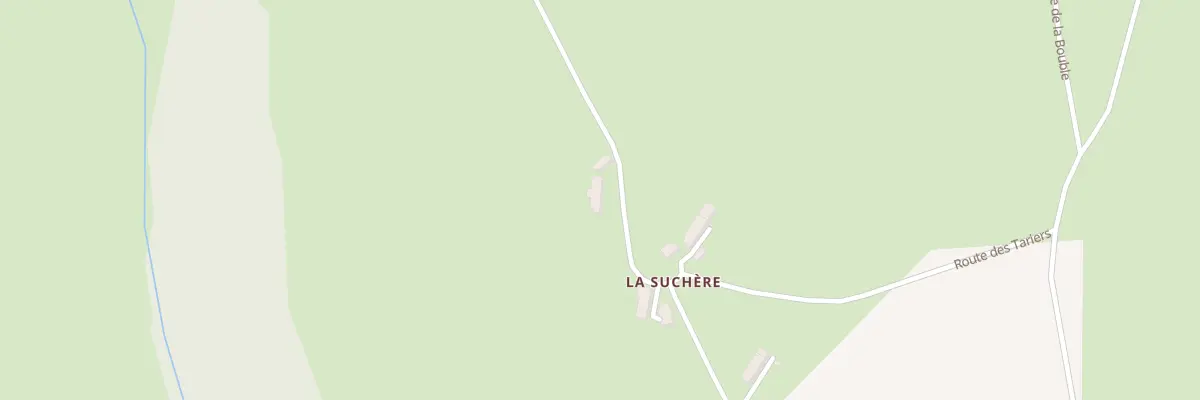 Plan du 3 Rte Es Tariers à Échassières