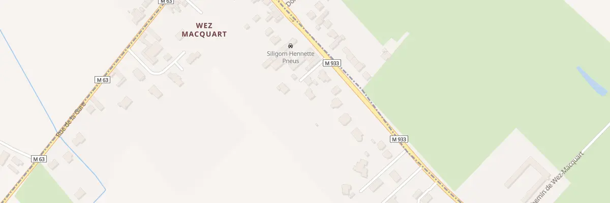 Plan du 57B Rte Nationale à Ennetières-en-Weppes