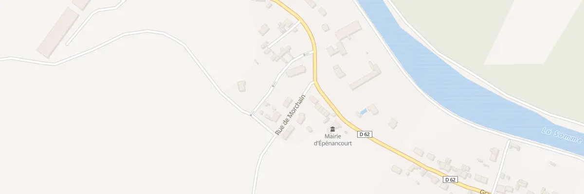 Plan du 2 Rue de Morchain à Épénancourt