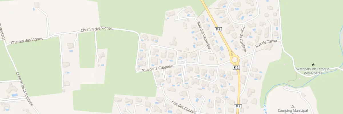 Plan du 1 Rue des Caroubiers à Laroque-des-Albères
