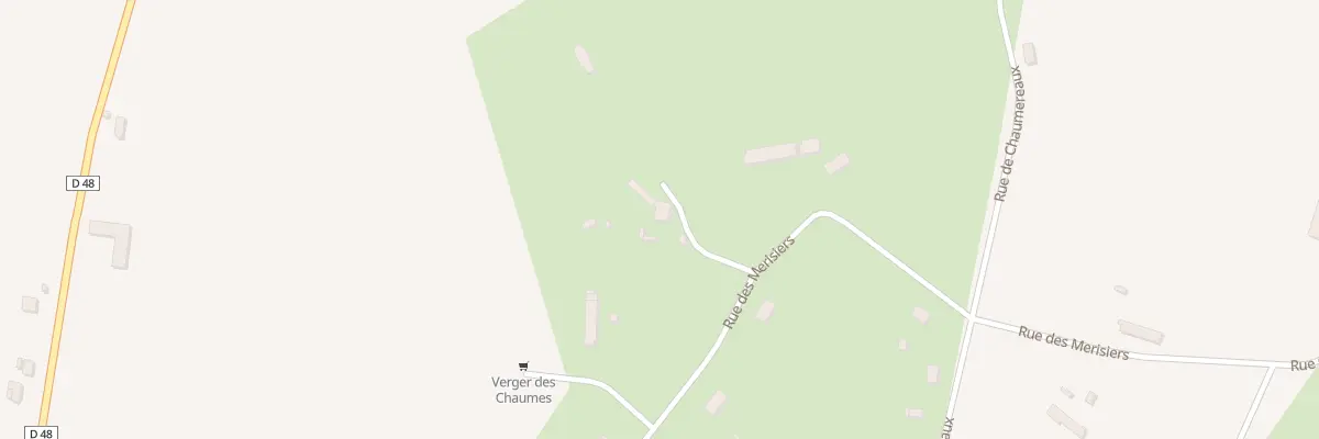 Plan du 5 Imp des Merisiers à Précy