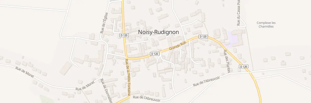Plan du 17 Gr Gde Rue à Noisy-Rudignon
