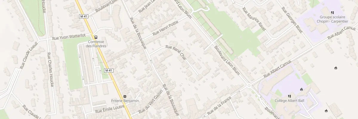 Plan du 22 Rue René Char à Annœullin
