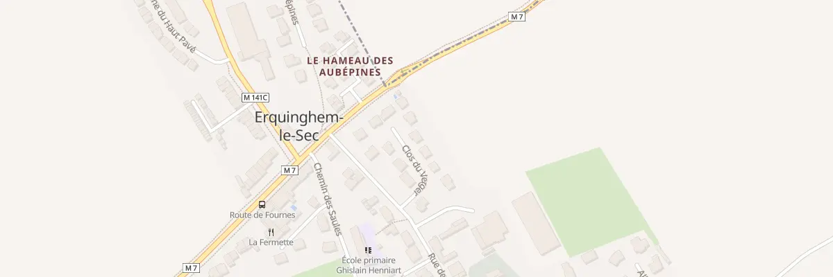 Plan du 84 Clos du Verger à Erquinghem-le-Sec