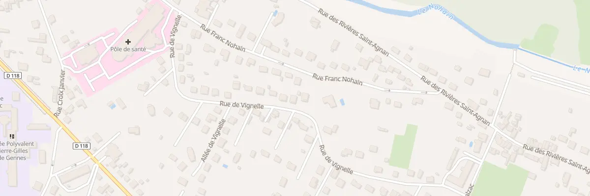 Plan du 27 Rue de Vignelle à Cosne-Cours-sur-Loire
