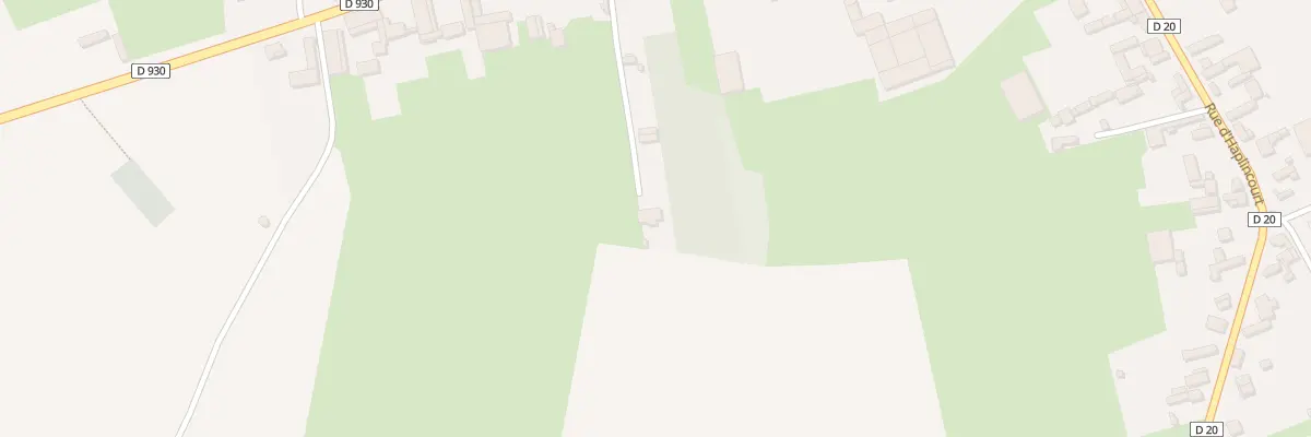 Plan du 25B Rue de Bapaume à Beugny