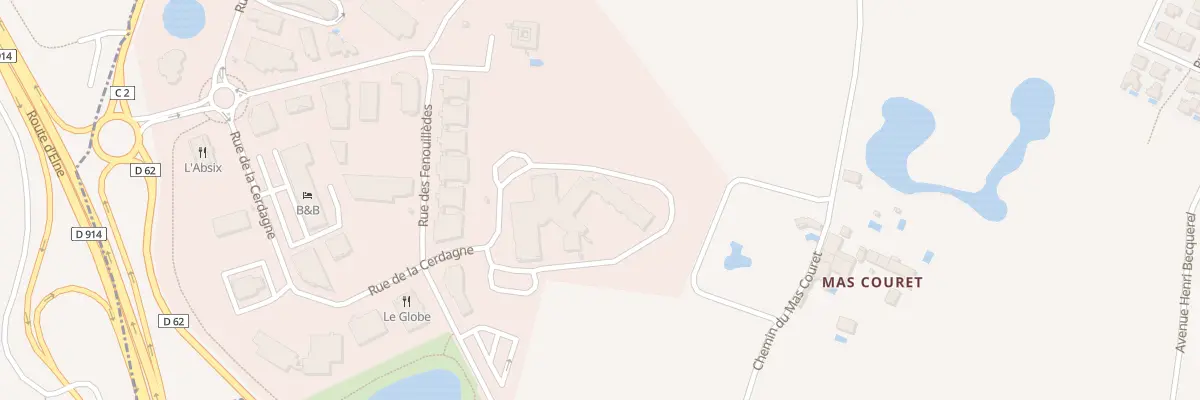 Plan du 20 Rue de la Cerdagne à Saleilles