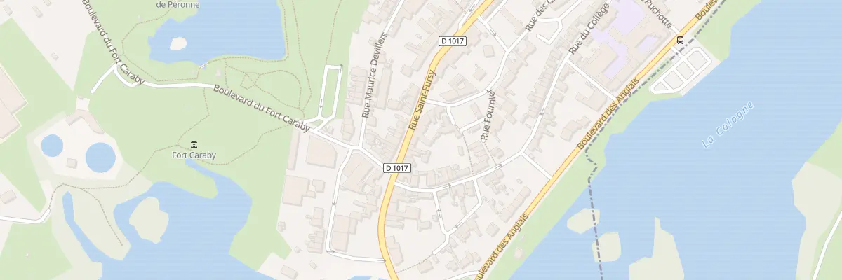 Plan du 73 Rue Saint Fursy à Péronne