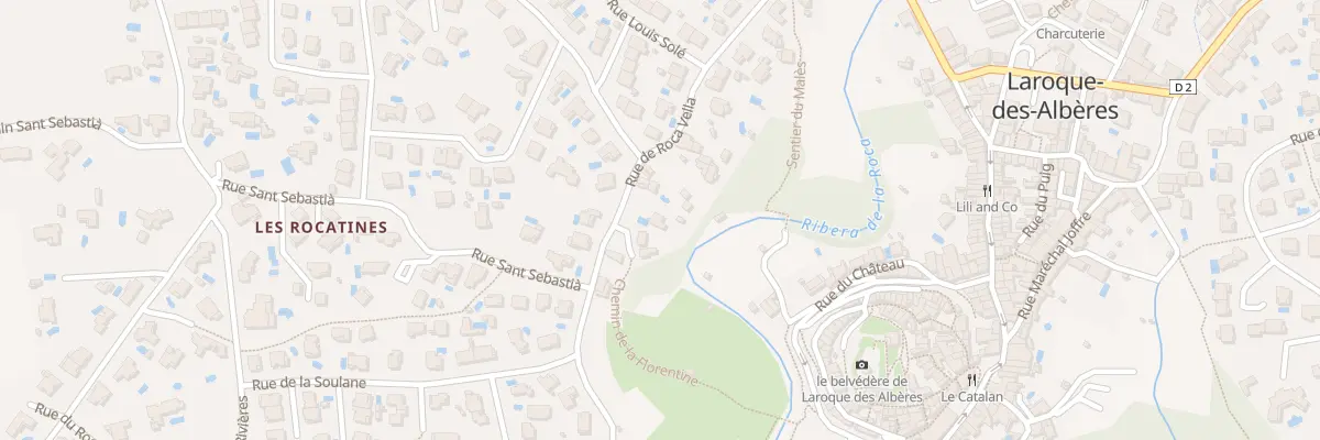 Plan du 35 Rue de Roca Vella à Laroque-des-Albères