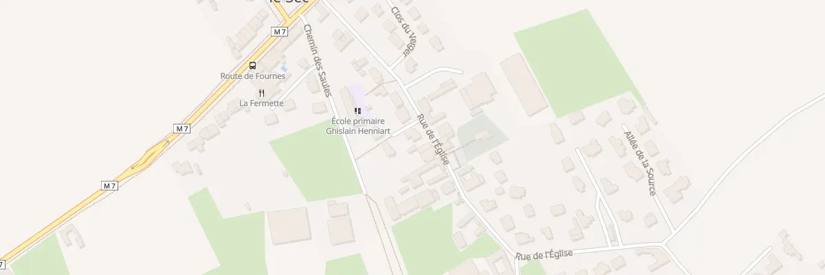 Plan du 192 Rue de l’Église à Erquinghem-le-Sec