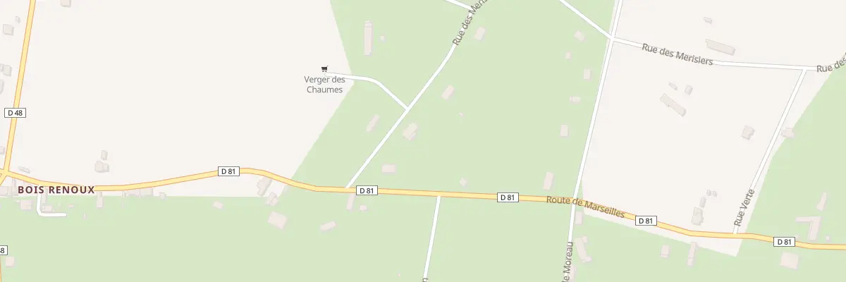 Plan du 2 Rue des Merisiers à Précy