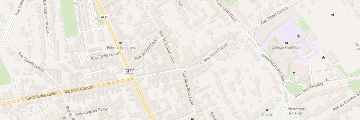 Plan du 54 Rue de la Bouvaque à Annœullin