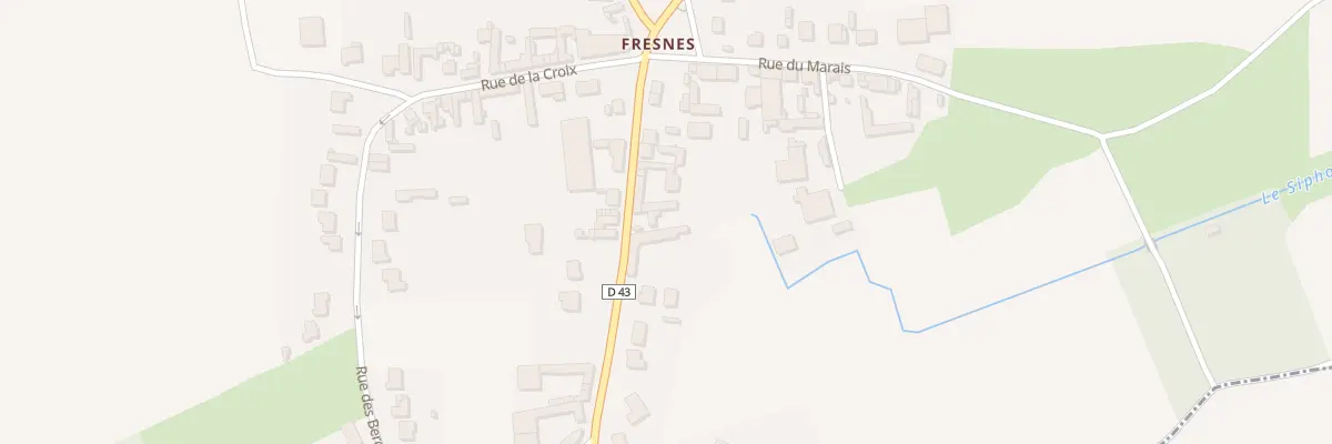 Plan du 10 Rue de Biache à Fresnes-lès-Montauban