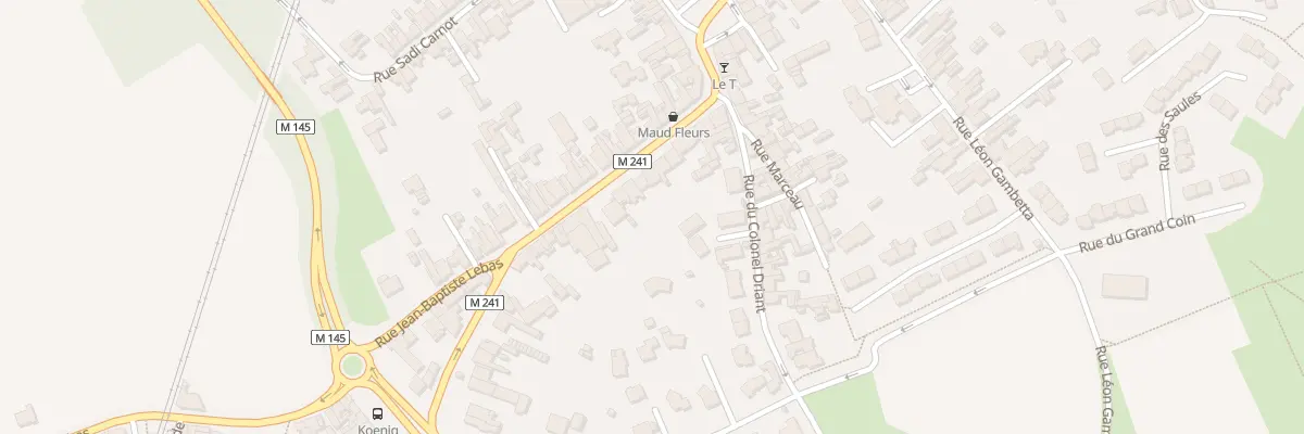 Plan du 5 Rue du Maréchal Foch à Wavrin