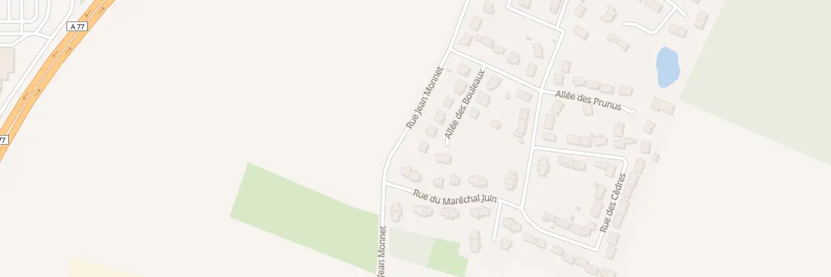 Plan du 12 All des Bouleaux à Cosne-Cours-sur-Loire