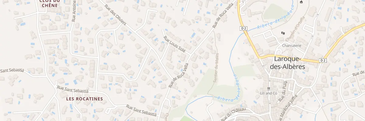 Plan du 24 Rue de Roca Vella à Laroque-des-Albères
