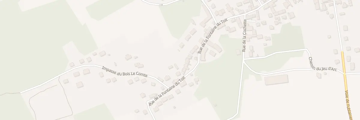 Plan du 76B Rue de la Fontaine du Toit à Fublaines