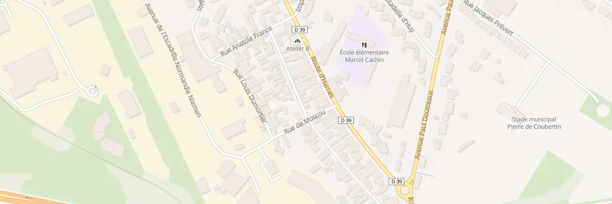 Plan du 18 Rue Lénine à Montigny-en-Gohelle