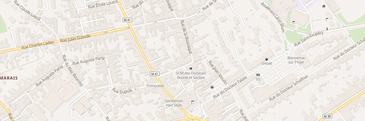 Plan du 15 Rue de la Bouvaque à Annœullin