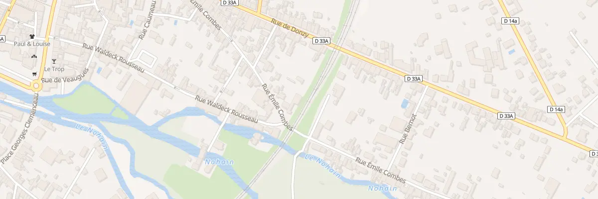 Plan du 37B Rue Emile Combes à Cosne-Cours-sur-Loire
