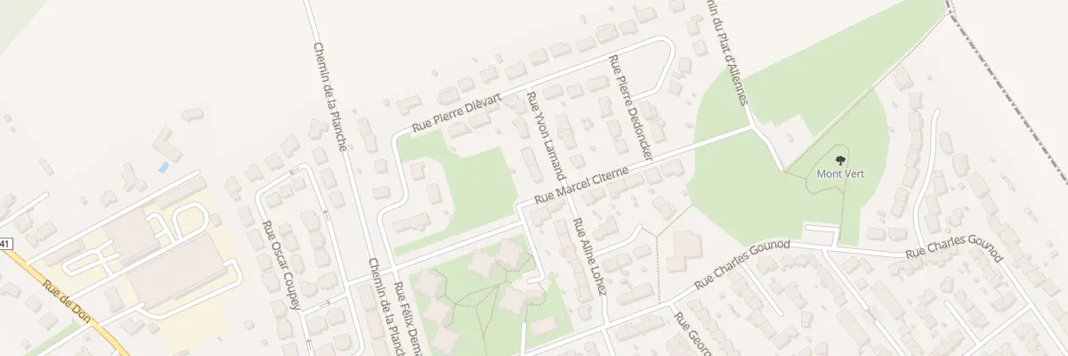 Plan du 1 Rue Yvon Lamand à Annœullin