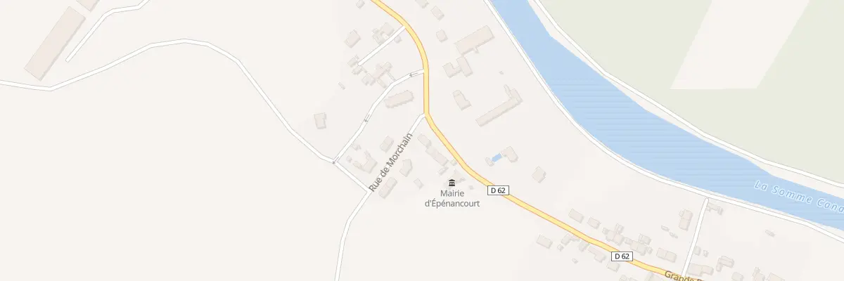 Plan du 8 Gr Grande Rue à Épénancourt