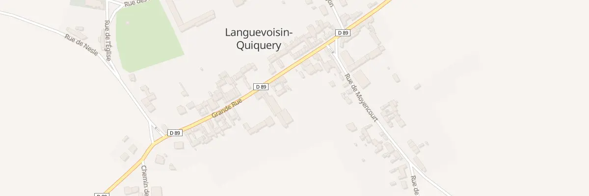 Plan du 13 Gr Grande Rue à Languevoisin-Quiquery