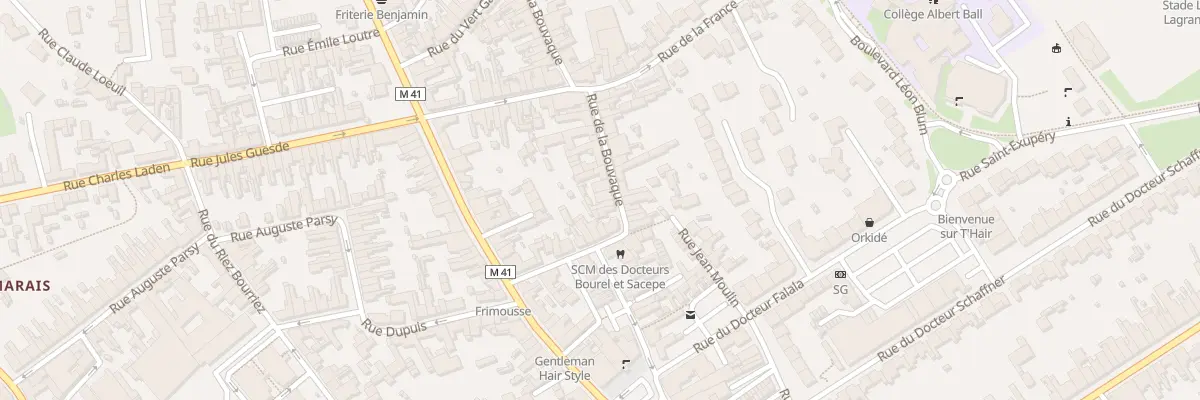 Plan du 23 Rue de la Bouvaque à Annœullin