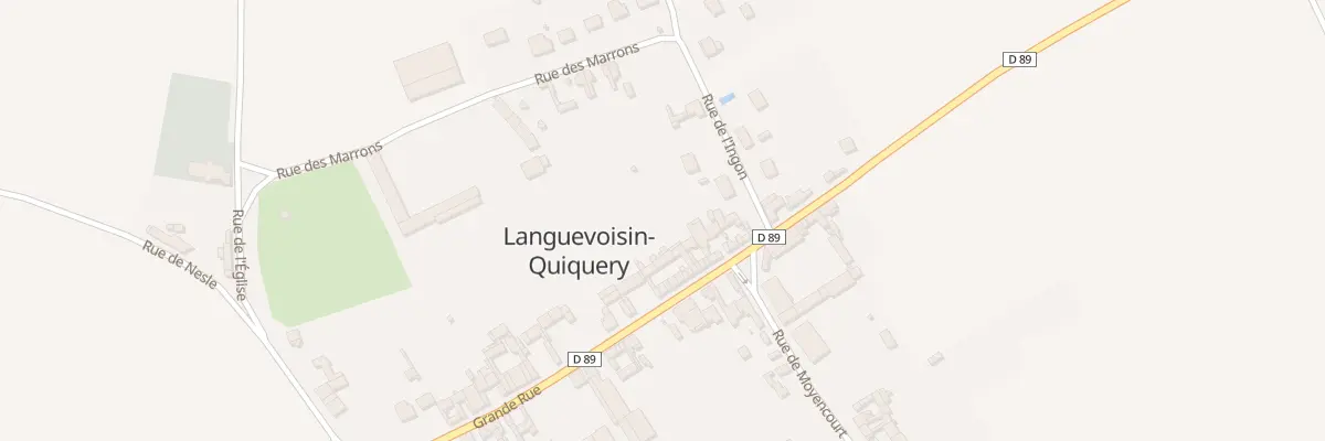 Plan du 4 Grande Rue à Languevoisin-Quiquery