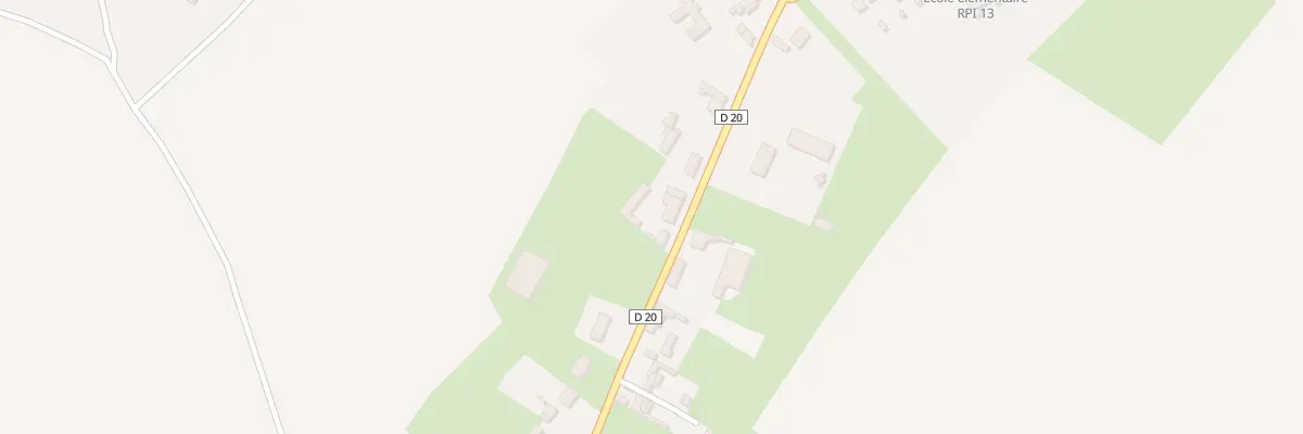 Plan du 8 Rue du Moulin à Barastre
