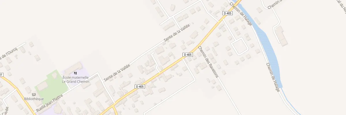 Plan du 105 Rue Victor Clairet à Varreddes