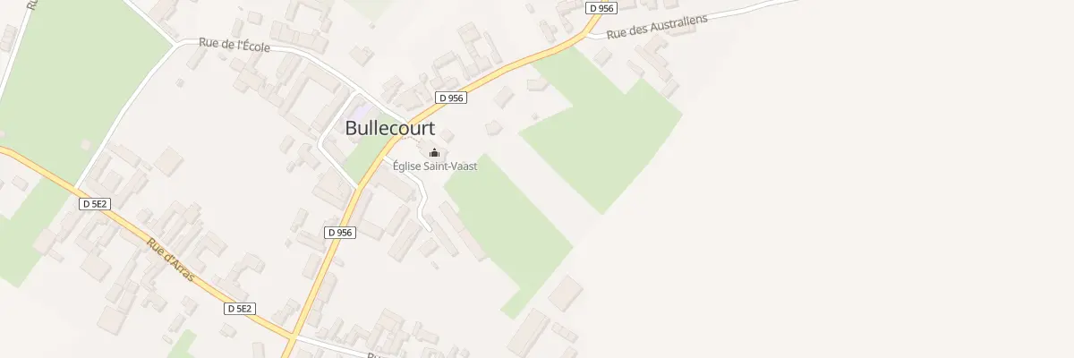 Plan du 23B Rue de Douai à Bullecourt