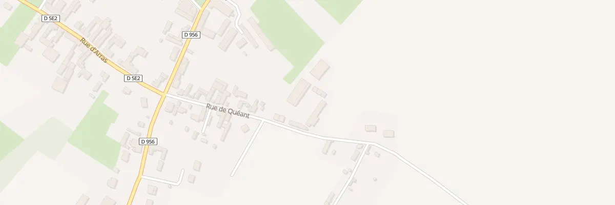 Plan du 18 Rue de Quéant à Bullecourt