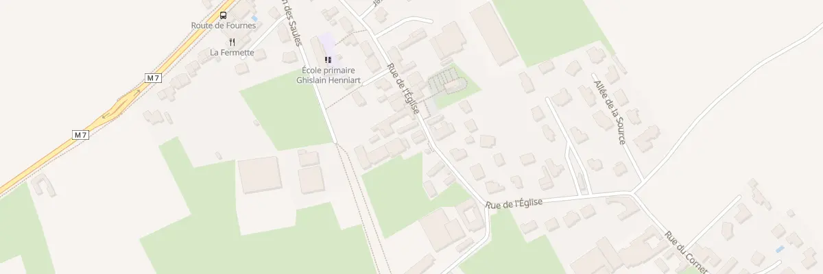 Plan du 262 Rue de l’Église à Erquinghem-le-Sec