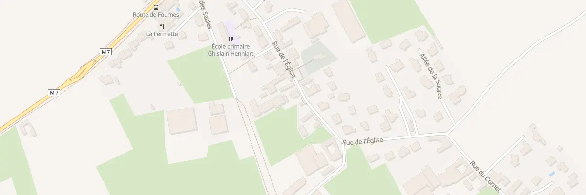 Plan du 272 Rue de l’Église à Erquinghem-le-Sec