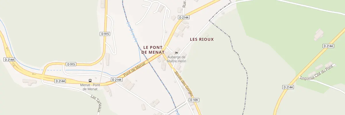 Plan du 5203 Pont de Menat à Saint-Rémy-de-Blot