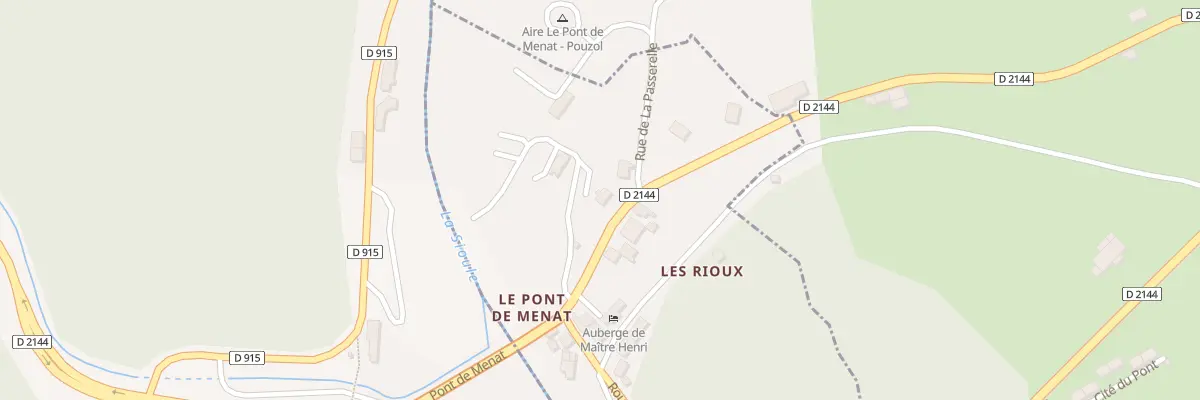Plan du 5061 Pont de Menat à Saint-Rémy-de-Blot