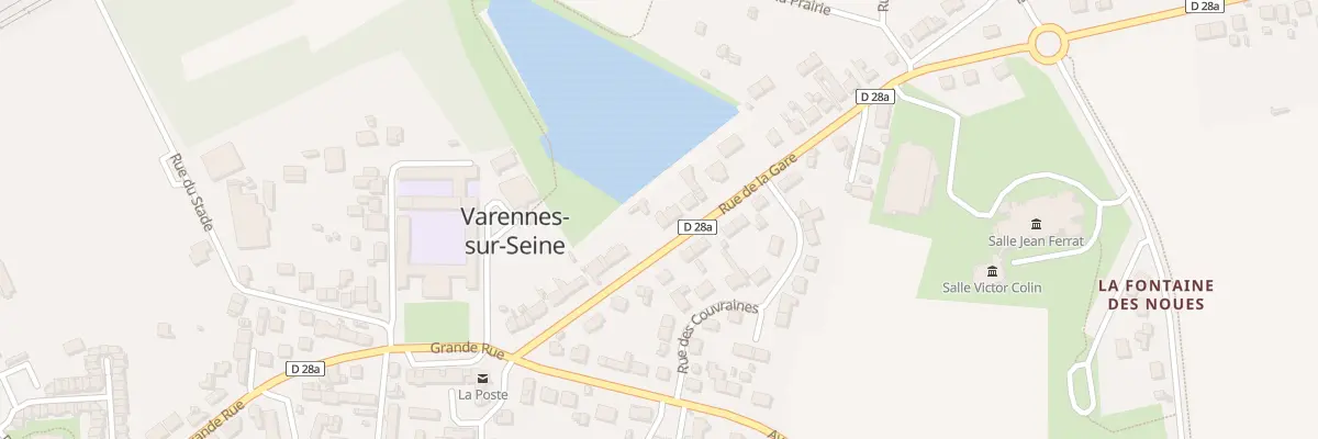 Plan du 50 Rue de la Gare à Varennes-sur-Seine