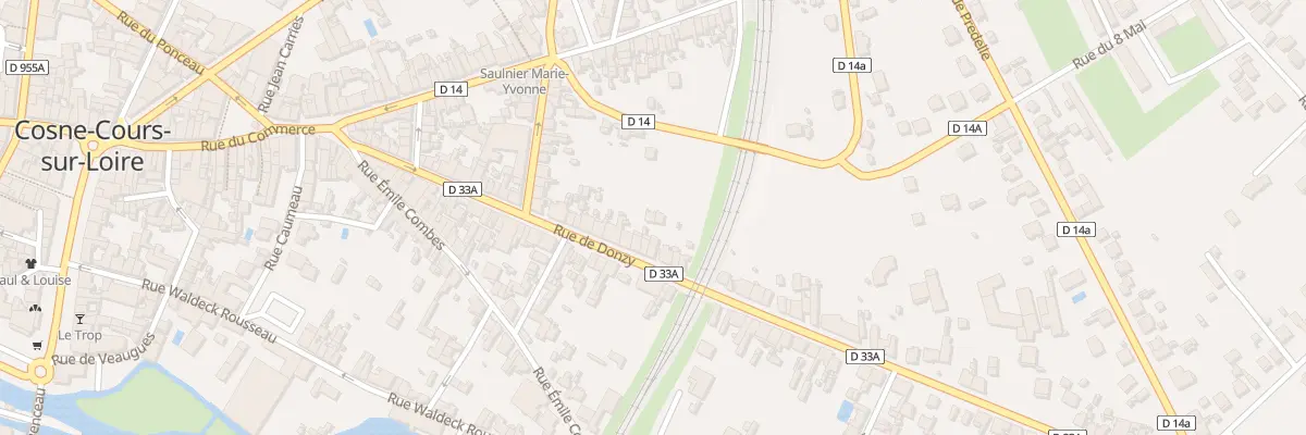 Plan du 53 Rue de Donzy à Cosne-Cours-sur-Loire