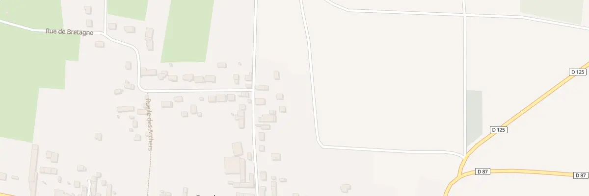 Plan du 26 Rue de Courcelles à Coulommes