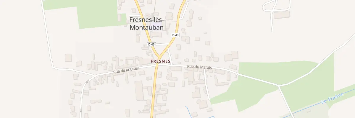 Plan du 1 Rue de l’Abreuvoir à Fresnes-lès-Montauban