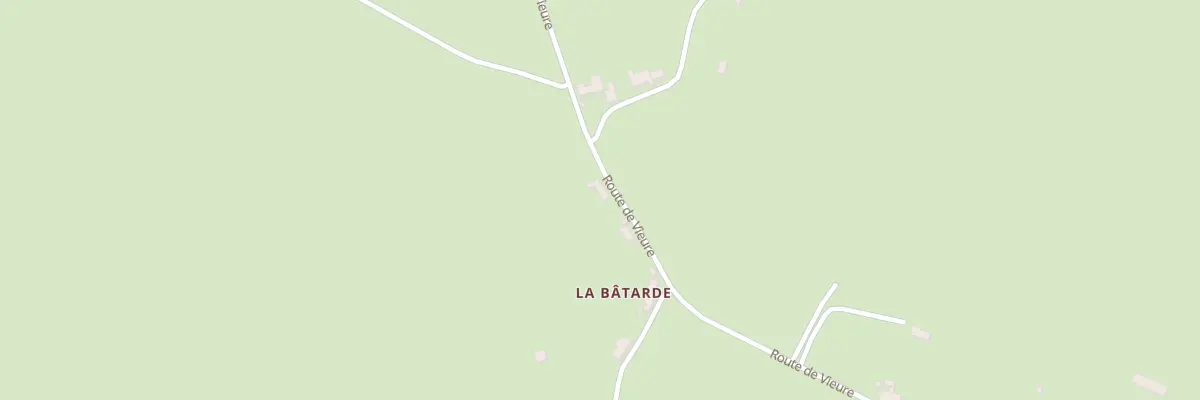 Plan du 17 Rte de Vieure à Buxières-les-Mines