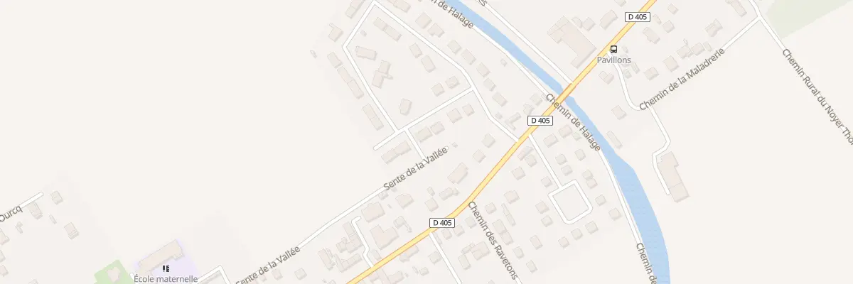 Plan du 7 Rue de la Vallée à Varreddes