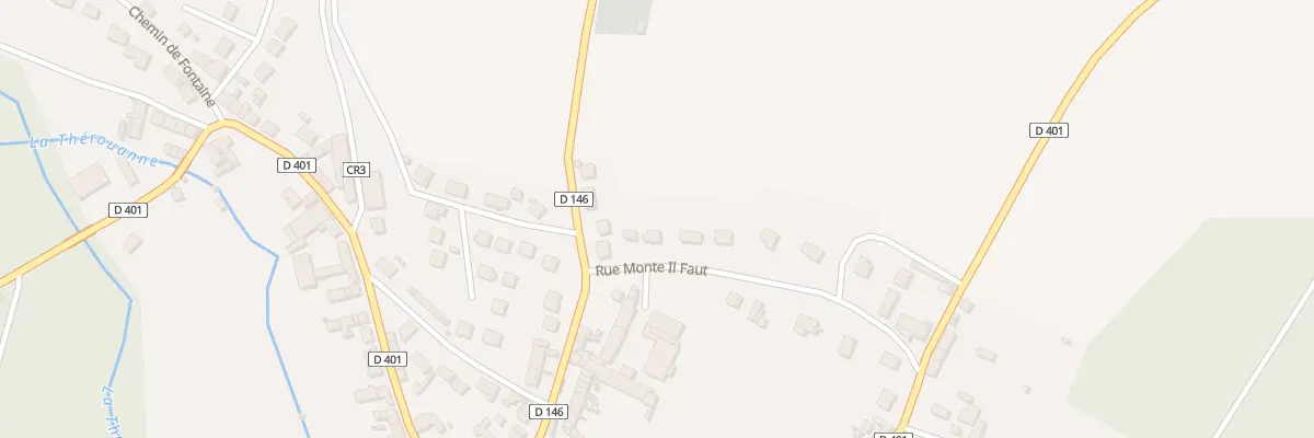 Plan du 1B Rue de Monte Il Faut à Étrépilly