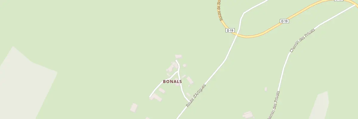 Plan du 5193 Bonals à Saint-Chély-d’Aubrac